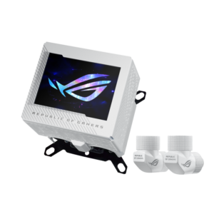 Alternative view of ASUS ROG RYUJIN III WB White Edition Bloc d'eau
