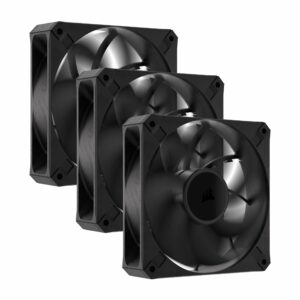 CORSAIR RS120 120mm PWM Fans Triple Pack black