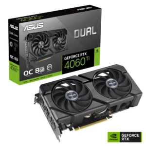 ASUS Dual -RTX4060TI-O8G-EVO NVIDIA GeForce RTX 4060 Ti 8 Go GDDR6
