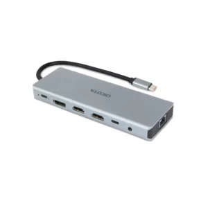Alternative view of DICOTA Station d'accueil USB-C 13-in-1 4K HDMI/DP PD 100W *D32065