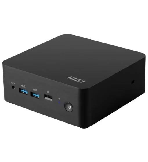 MSI Cubi NUC 13MQ-070EU Intel® Core? i7 i7-1365U 16 Go DDR5-SDRAM 1 To SSD Windows 11 Pro Micro PC Mini PC type barebone Noir