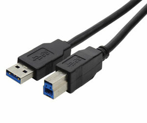 CABLE USB 3.2 A-Male  B-Male 2m noir