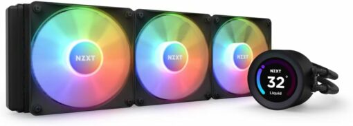 NZXT Kraken Elite 360 RGB Processeur Refroidisseur de liquide tout-en-un 12 cm Noir 1 pièce(s)