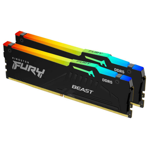 Kingston Technology FURY Beast 32 Go 5600 MT/s DDR5 CL36 DIMM (Kits de 2) RGB