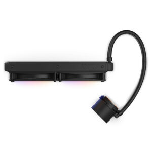 Alternative view of NZXT Kraken 280 RGB Processeur Refroidisseur de liquide tout-en-un 14 cm Noir 1 pièce(s)