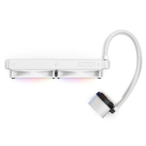 Alternative view of NZXT Kraken 280 RGB Processeur Refroidisseur de liquide tout-en-un 14 cm Blanc 1 pièce(s)