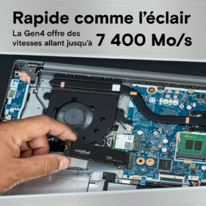 Alternative view of CRUCIAL T500 4T PCIe Gen4 *CT4000T500SSD3