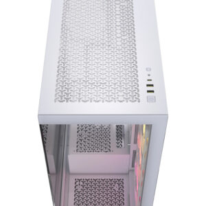 Alternative view of CORSAIR iCUE LINK 3500X RGB Mid-Tower PC Case, White