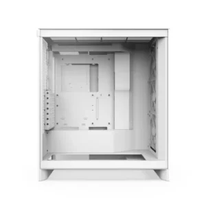 Alternative view of NZXT H7 Flow All white