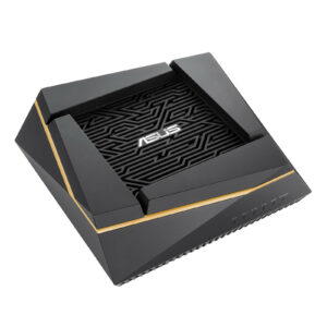 Alternative view of ASUS RT-BE92U routeur sans fil 10 Gigabit Ethernet Tri-bande (2,4 GHz / 5 GHz / 6 GHz) Noir