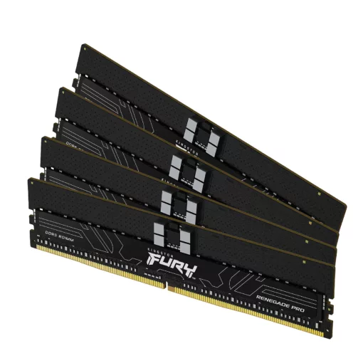 Kingston Technology FURY 128 Go 5600 MT/s DDR5 ECC Reg CL28 DIMM (kit de 4) Renegade Pro EXPO