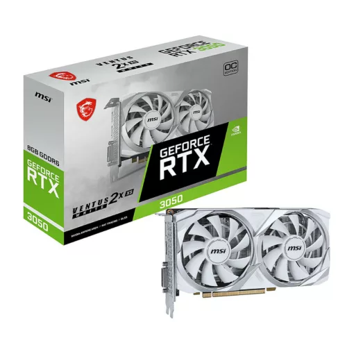 MSI RTX 3050 VENTUS 2X XS WHITE 8G OC