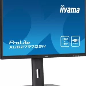 Alternative view of iiyama ProLite XUB2797QSN-B2 écran plat de PC 68,6 cm (27") 2560 x 1440 pixels 2K Ultra HD LED Noir