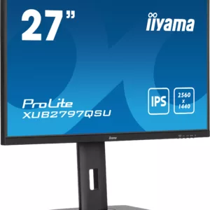 iiyama ProLite XUB2797QSU-B2 écran plat de PC 68,6 cm (27") 2560 x 1440 pixels 4K Ultra HD LED Noir – Image 10
