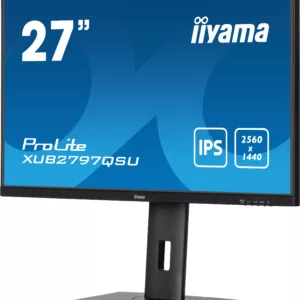 iiyama ProLite XUB2797QSU-B2 écran plat de PC 68,6 cm (27") 2560 x 1440 pixels 4K Ultra HD LED Noir – Image 11