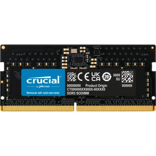 CRUCIAL SODIMM 8G (1x8G) DDR5-4800 *CT8G48C40S5