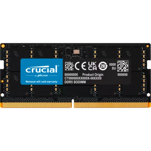 CRUCIAL SODIMM 16G (1x16G) DDR5-5600 *CT16G56C46S5T