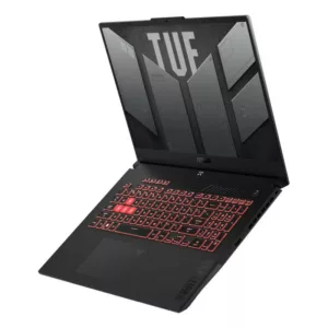 ASUS TUF Gaming A17 FA707NU-HX058W AMD Ryzen? 5 7535HS Ordinateur portable 43,9 cm (17.3") Full HD 16 Go DDR5-SDRAM 512 Go SSD NVIDIA GeForce RTX 4050 Wi-Fi 6 (802.11ax) Windows 11 Home Noir, Gris – Image 7