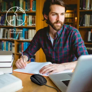 Alternative view of Logitech B110 Silent USB Noir