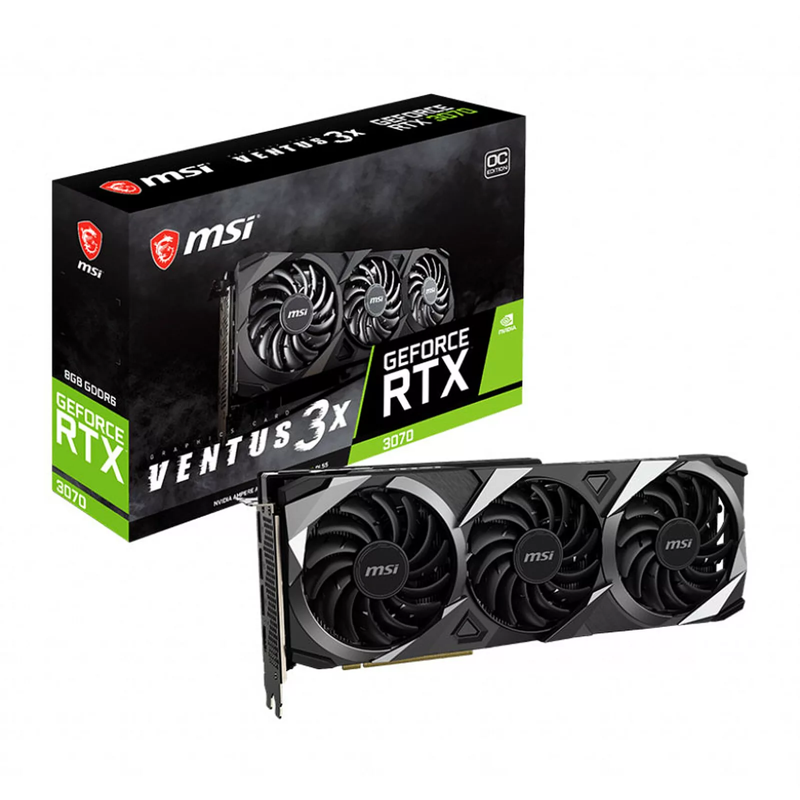 MSI RTX 3070 VENTUS 3X 8G OC LHR