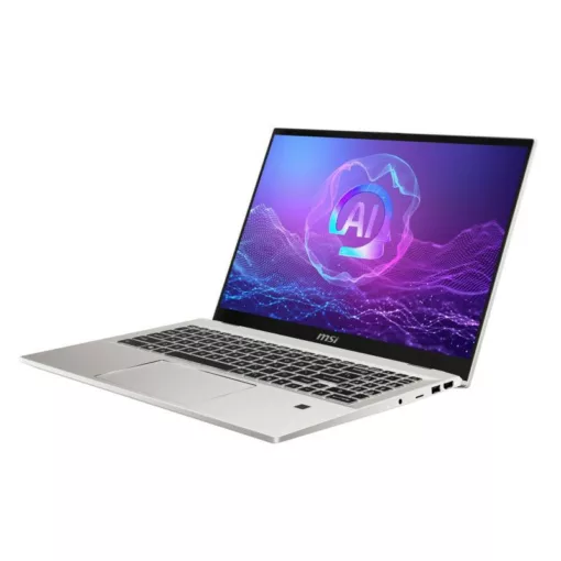 MSI Prestige A16 AI+ A3HMG-004FR AMD Ryzen AI 9 365 Ordinateur portable 40,6 cm (16") WQUXGA 32 Go LPDDR5x-SDRAM 1 To SSD Wi-Fi 7 (802.11be) Windows 11 Pro Argent