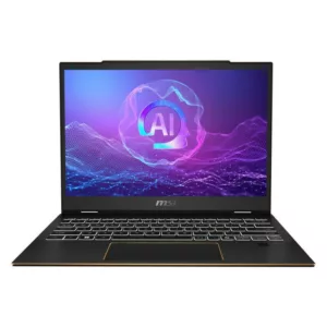 MSI Summit 13 AI+ Evo A2VMTG-003FR Intel Core Ultra 7 258V Hybride (2-en-1) 33,8 cm (13.3") Écran tactile Full HD+ 32 Go LPDDR5x-SDRAM 1 To SSD Wi-Fi 7 (802.11be) Windows 11 Pro Noir – Image 2