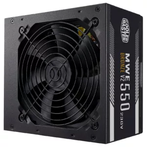 Alternative view of COOLER MASTER MWE 550W  V3  - 80+ BRONZE - 550 WATTS
