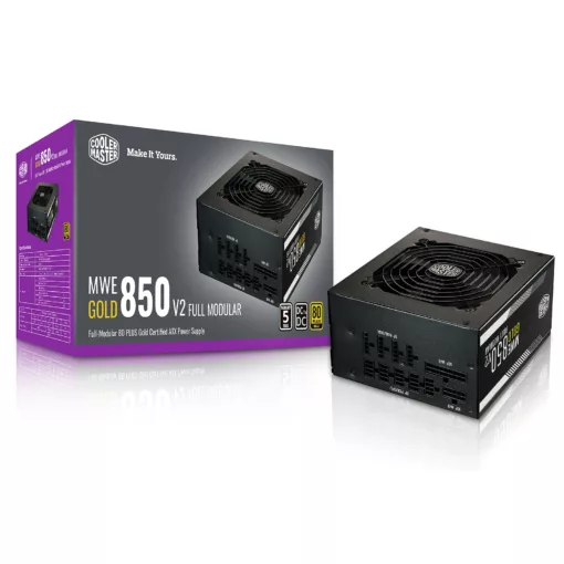 COOLER MASTER MWE Gold 850W V3 ATX3.1 - 80+ GOLD - 850 WATTS