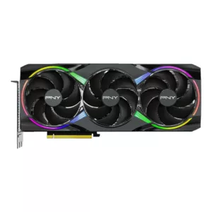 Alternative view of PNY GeForce RTX 5080 16GB ARGB Overclocked Triple Fan