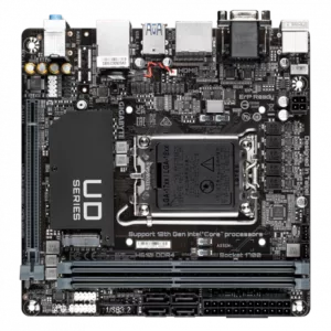 Alternative view of Gigabyte H610I DDR4