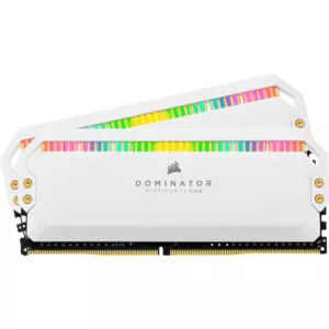 Corsair DOMINATOR PLAT. 64Go 5200 Blanc