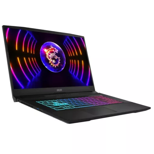MSI Katana 17 B13UCXK-1203FR Intel® Core? i7 i7-13620H Ordinateur portable 43,9 cm (17.3") Full HD 16 Go DDR5-SDRAM 512 Go SSD NVIDIA GeForce RTX 2050 Wi-Fi 6E (802.11ax) Windows 11 Home Noir