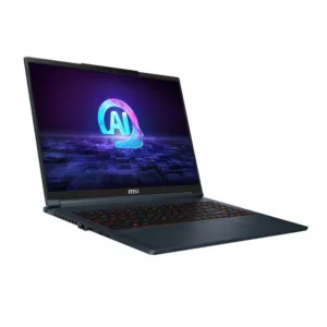 MSI Stealth 16 AI Studio A1VIG-208FR Intel Core Ultra 9 185H Ordinateur portable 40,6 cm (16") WQUXGA 32 Go DDR5-SDRAM 1 To SSD NVIDIA GeForce RTX 4090 Wi-Fi 7 (802.11be) Windows 11 Pro Bleu
