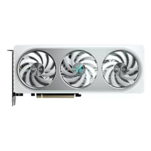 Alternative view of GIGABYTE GeForce RTX 5060 Ti AERO OC 8G Carte Graphique ? 8 Go GDDR7, 128 bits, PCI-E 5.0, 2647 MHz Fréquence du processeur, 3 x DisplayPort, 1 x HDMI, GV-N506TAERO OC-8GD