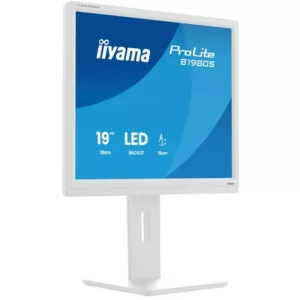 Alternative view of iiyama ProLite B1980S-W1 écran plat de PC 48,3 cm (19") 1280 x 1024 pixels SVGA LED Blanc