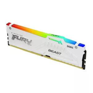Alternative view of Kingston Technology FURY Beast 64GB 6000MT/s DDR5 CL30 DIMM (Kit of 2) White RGB EXPO