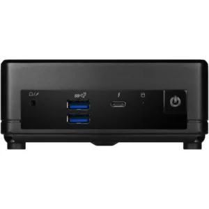 Alternative view of MSI Cubi 5 12M-407BEU 0.66L sized PC Noir i3-1215U