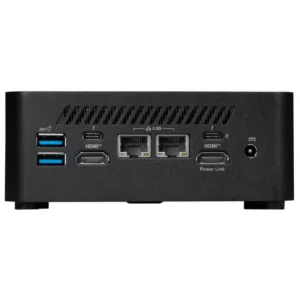 MSI Cubi NUC 1MG-003EU Intel Core 3 100U 8 Go DDR5-SDRAM 512 Go SSD Windows 11 Pro Mini PC Noir – Image 3