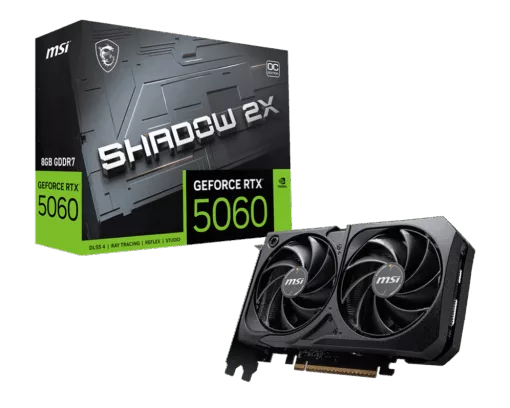MSI RTX 5060 8G SHADOW 2X OC