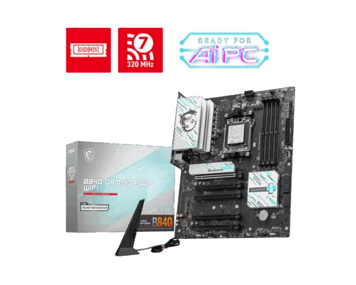 MSI B840M GAMING PLUS WIFI6E