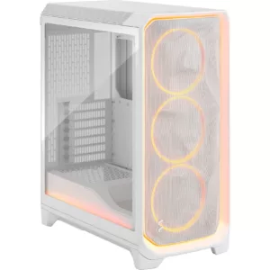 FRACTAL Meshify 3 White TG Clear Tint