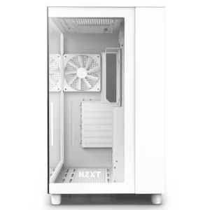 Alternative view of NZXT H9 Flow White