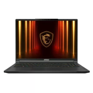 MSI Stealth 16 AI A2HWGG-006FR Intel Core Ultra 7 255H Ordinateur portable 40,6 cm (16") Quad HD+ 32 Go DDR5-SDRAM 1 To SSD NVIDIA GeForce RTX 5070 Wi-Fi 7 (802.11be) Windows 11 Home Noir