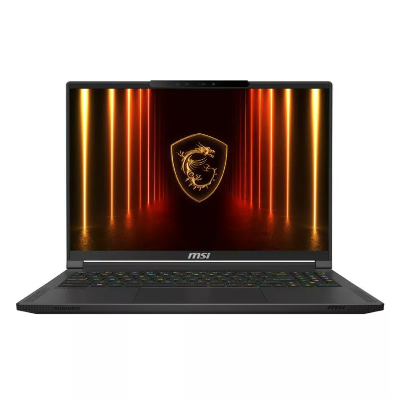 MSI Stealth 16 AI A2HWGG-006FR Intel Core Ultra 7 255H Ordinateur portable 40,6 cm (16") Quad HD+ 32 Go DDR5-SDRAM 1 To SSD NVIDIA GeForce RTX 5070 Wi-Fi 7 (802.11be) Windows 11 Home Noir