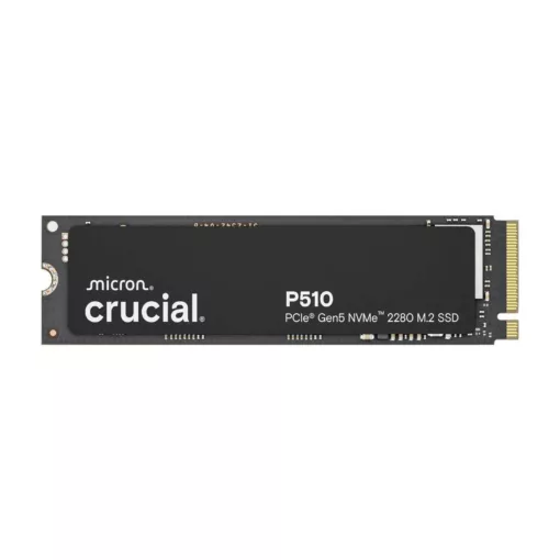 CRUCIAL P510 1TB PCIe Gen5 NVMe" 2280 M.2 SSD (Tray)