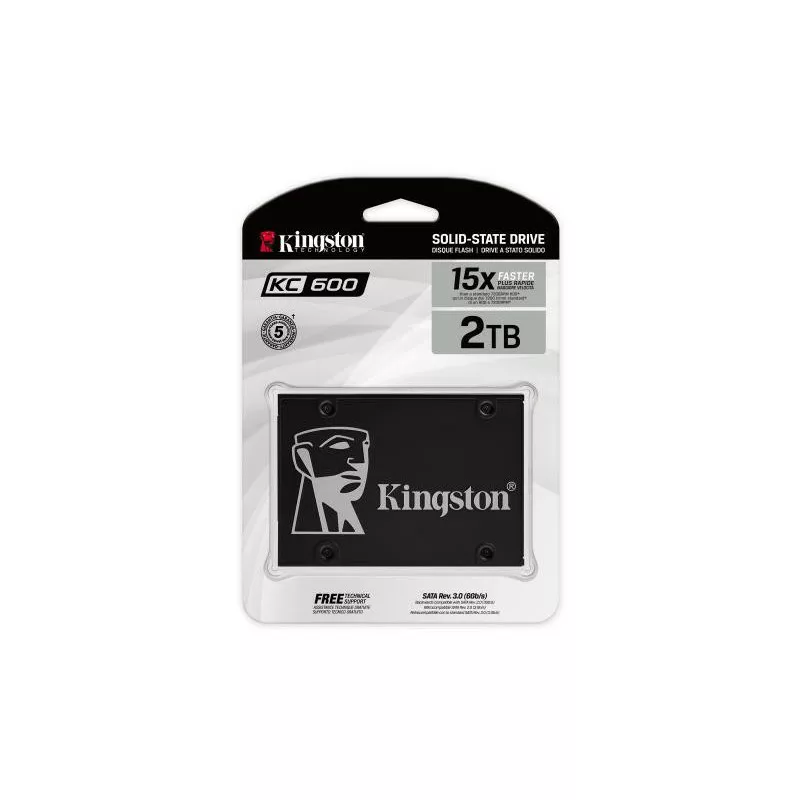 KINGSTON SSD 2T 2.5" SATA3 *SKC600/2048G – Image 2