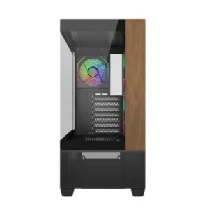 Alternative view of COOLER MASTER Elite 690 Wood Black