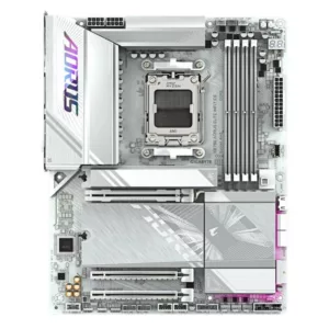 Alternative view of GIGABYTE X870E A ELITE WF7 ICE