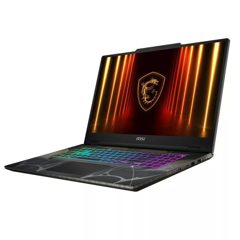 MSI Cyborg 17 B2RWFKG-001FR Intel Core 7 240H Ordinateur portable 43,9 cm (17.3") Full HD 16 Go DDR5-SDRAM 512 Go SSD NVIDIA GeForce RTX 5060 Wi-Fi 6E (802.11ax) Windows 11 Home Noir