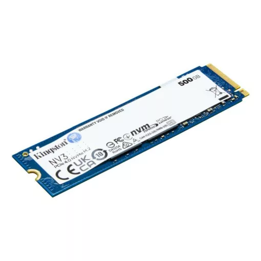 KINGSTON SSD NV3 500G M.2 NVMe PCIe 4.0 *SNV3S/500GBK